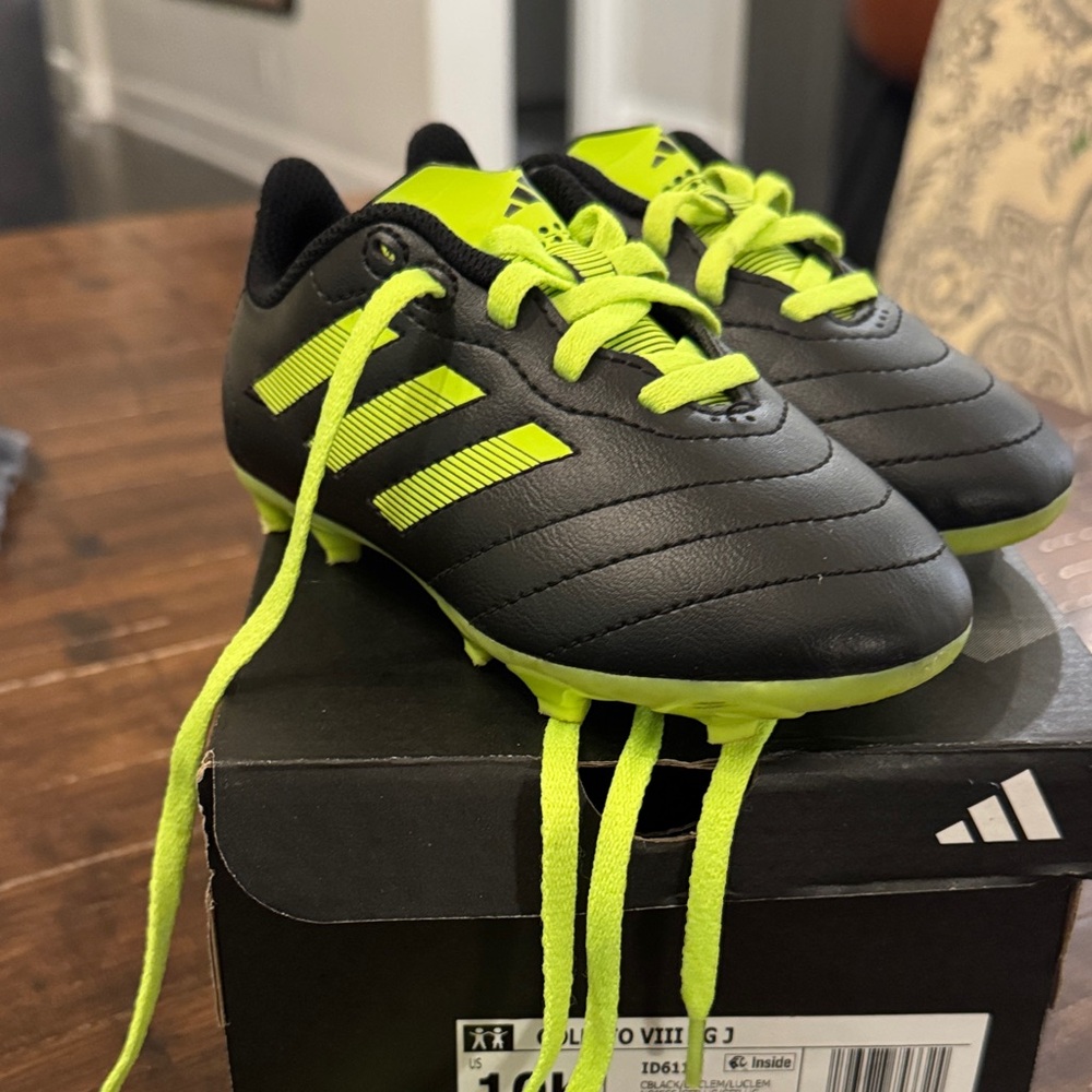 Adidas Golettos Black Cleats